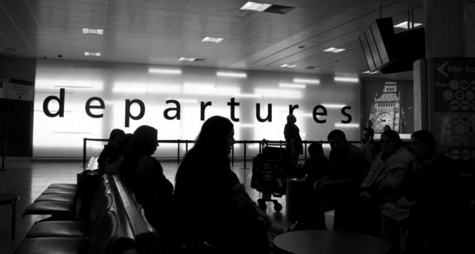 Departures-Glasgow-Airport